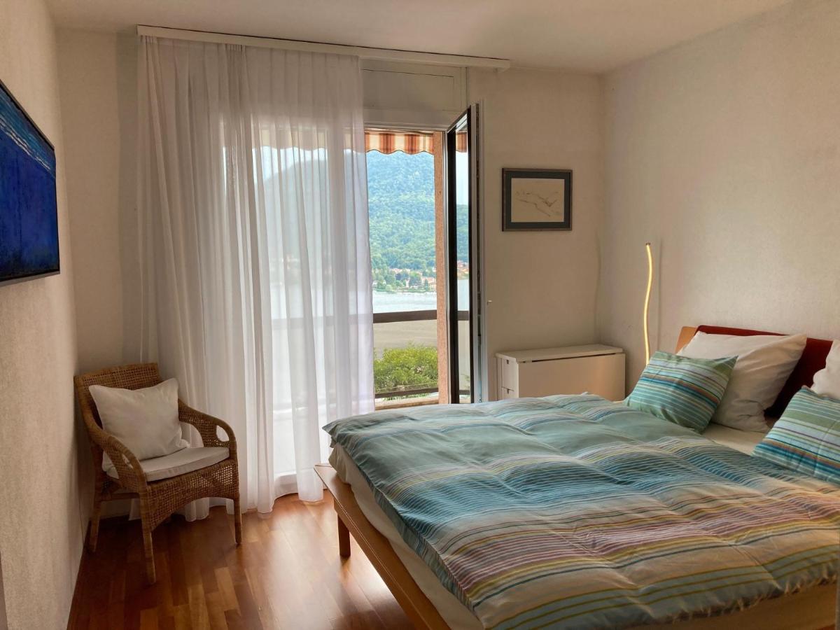 Appartement Novotna Ponte Tresa Eksteriør billede