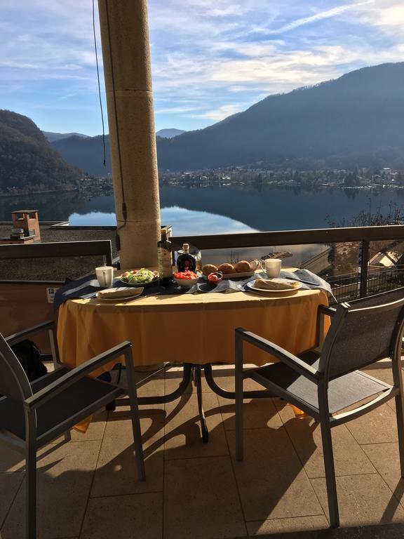 Appartement Novotna Ponte Tresa Eksteriør billede